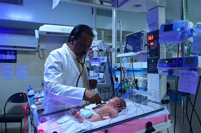 NICU baby care